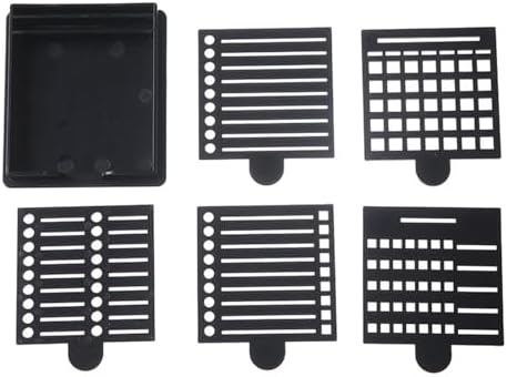 Sticky Note Holder with Template Dispenser for 3x3 Notes Desk Organizer 2 Pack - Image 2
