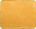 Full-Grain Leather Mouse Pad - Genuine Leather Mouse Mat with Non-Slip Backing, 3mm Thick, Smooth Mouse Glide, Desk Accessory for Office, Work & Gaming (Mustard Yellow, Large 11.8 x 9.8 in) by DAREhue