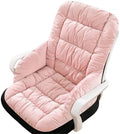Desk Chair Cushion with High Back Support Office Chair Pad with Non-Slip Bottom Soft Cute Pink Seat Cushion for Office Car Gamer Home Kitchen by Unknown