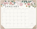Cabbrix Desk Calendar 2027, Large Desk Pad Calendar 22 x 17" (Apricot) by CABBRIX