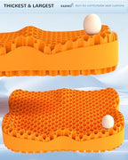 Breathable Honeycomb Gel Seat Cushion, Pressure Relief Cushion Long Sitting - Image 5