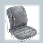 Office Chair Cushion Soft Seat Pad with Backrest Upgraded Lumbar Support Desk Chair Cushions for Dorm, Desk, Rocking Chairs，Patio - Image 2