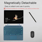 mobee Keyboard for Microsoft Surface Pro Copilot+ (11th Edition) / Pro 11/10 / 9/8 / X, 13 inch, Detachable Type Cover with Touchpad, Pen Holder (Sapphire) - Image 3