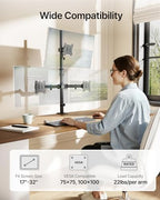 monTEK Triple Monitor Stand for 17-32" Screens, 22 lbs Each - Image 2