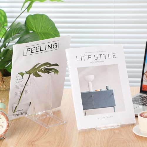 36 Pack Acrylic Book Stand for Display Adjustable, 5.91in H - Image 3