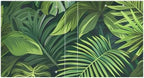JIPONI 3 Ring Binder Palm Monstera Leaf 1 Inch Round Binders for Men Women Students, Cute File Organizer for Office Home School - Image 2