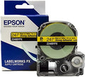 Epson LABELWORKS 224IBYPX Label Tape - Black on Yellow - 1" (24mm), 30ft by EpsonLABELWORKS