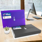 BAZIC Products 13-Pocket Poly Expanding File, A4/Letter Size, 6-Case - Image 6