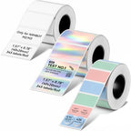 NIIMBOT M2/M3 Thermal Transfer Labels 3 Rolls Pack,Only for NIIMBOT M2/M3 by NIIMBOT%C2%AE
