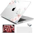 Batianda LumiArt Case for MacBook Air 13.6" M2-M5 Chip, Pastel Floral by Batianda
