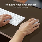 Aothia Faux Leather Desk Mat - Large Mouse Pad, Non-Slip PU Leather Blotter, Waterproof Writing Surface for Office and Home (Coffee 55" x 24") - Image 4