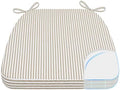 AAAAAcessories Chair Cushions for Dining Chairs, 17 x 16 x 2 in, Set of 1 by AAAAAcessories
