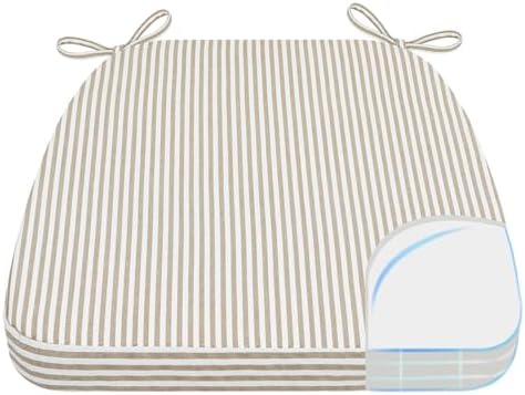 AAAAAcessories Chair Cushions for Dining Chairs, 17 x 16 x 2 in, Set of 1 by AAAAAcessories