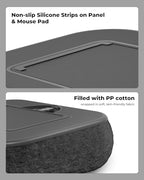 SupeDesk Laptop Lap Desk, Adjustable iPad Holder for Bed, 360° Swivel Tablet Arm, Laptop Desk with Mouse Pad, Snack Bowl & Cup Holder, Fits 4.7–13” Tablets & 15” Laptop (Black) - Image 6
