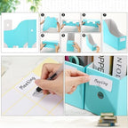 Geyee 50 Pcs Cardboard Magazine Holder Magazine File Holder, Teal - Image 5