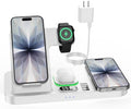 Dual Phone Foldable Wireless Charging Station for Apple, Couple&Family Use by Feiltik
