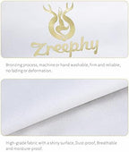 Piano Keyboard Dust Cover with Music Stand Opening of Zipper Design, Dust Proof Cover Compatible for Yamaha DGX670 88 Keys Digital Pianos Keyboards KBP Series Electronic Keyboards - Image 5