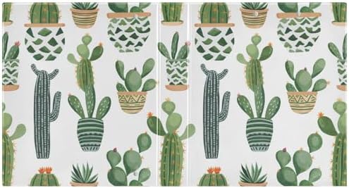 ALAZA Cactus Cacti Boho 3 Ring Binder Set 1.5 Inch Three Ring Office Binders w/clipboard & 3 Pockets, Hold 200 Sheets - Image 2