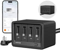 Gitryin 12-in-1 Desktop Charging Station, App Remote Control, 160W Charger by GITRYIN
