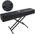 Piano Keyboard Dust Cover with Music Stand Opening of Zipper Design, Dust Proof Cover Compatible for Yamaha DGX670 88-Key Digital Piano Keyboard KBP Series Keyboards - Image 2