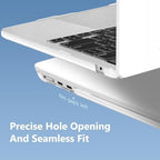 Mektron Case for 2026 MacBook Air 13-inch M5 Laptop A3449 with 13.6-inch Liquid Retina Display, 2025 2024 2022 M4/M3/M2 MacBook Air 13" Hard Shell Cover, Model A3240 A3113 A2681, Cute Elephant C342 - Image 5