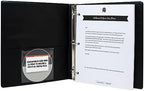 Homeowner's Book of Records Binder, Organize Household Receipts and Home Repair Record Keeping (Navy) - Image 3