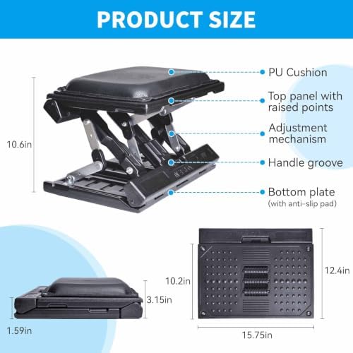 Adjustable Foot Rest Under Desk for Office,Home, Gaming & Study - Image 5