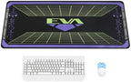 Neon Genesis Evangelion 35.4" x 15.7" Large Gaming Mouse Pad by TREASURECASE