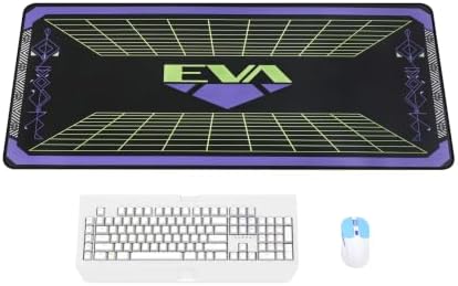Neon Genesis Evangelion 35.4" x 15.7" Large Gaming Mouse Pad by TREASURECASE