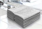 Ultra-Cut Absorbent Microfiber Towels, Silver-Embedded, Lint & Scratch-Free, for Home, Lab, & Dairy Industry Use, 12x12 Inches 25-Pack - Image 2