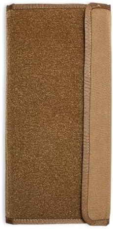 Tactical Notebook Cover | US Federal Violation Citation | Fits 9.5" x 4.25" Note Pads | Durable EDC For Law Enforcement and Security Personnel | With Pen Holder & Clear Vinyl ID holder (Coyote Brown) - Image 2