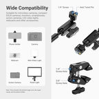 NEEWER Basics Magic Arm with Desk Clamp for Phone Webcam Camera Mic, UA062 - Image 5
