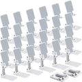 Wonderjune 36 Pcs Cell Phone Stand for Desk Phone Holder Stand Foldable Angle Height Adjustable Portable Holder Tablet for Office Travel Photography (White) by Wonderjune