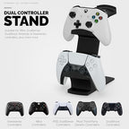 BRAINWAVZ The Gravitas - Headphone Stand & Game Controller Holder for Desk - Universal Design for All Types of Headsets & Gamepads (Black) - Image 5