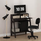 Furinno Simplistic 31-Inch Compact Computer Desk, Dark Mocha by Furinno-FitsYourSpaceFitsYourBudget