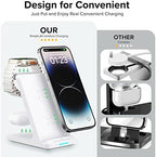 3 in 1 Fast Wireless Charging Station for Multiple Apple Devices - Image 4