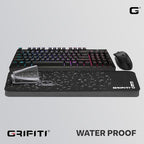 GRIFITI Fat Wrist Pad 24" x 4" x 0.75" Inch Computer or Mechanical Keyboard & Mousepad Wrists Rest Keyboards Mouse, Trackball or Trackpad Ergonomic Mousepad Support Large Hand Rests Typing Pads - Image 4