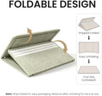 Large Bulletin Board, 60 X 35 Inches Felt Cork Board with 40 Pushpins, Foldable Felt Notice Pin Board Photo Display Board with Self-Adhesive Tape for Office Home School (Sage, 60x35 inch) - Image 5