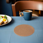 6pcs Cork Trivet Set Round Square Hot Pads for Kitchen Xmas - Image 4