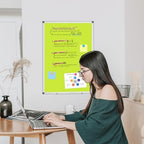 Double-Sided White Board Dry Erase Magnetic Whiteboard Wall 36x24 Green - Image 6