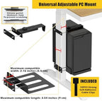Universal Under Desk PC Mount for Standing Desk - Image 2