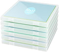 Denkee 12 x 12 Paper Storage, 6 Pack Scrapbook Paper Organizer Storage, Craft Organizers Box, Portable Storage Containers for Board Game, Craft, Art Supplies by Denkee