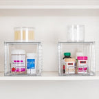 Vtopmart 2 Pack Large Stackable Storage Drawers, Clear - Image 6