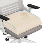 TranquilRelax XL Memory Foam Seat Cushion for Office Chair, Khaki by Unknown