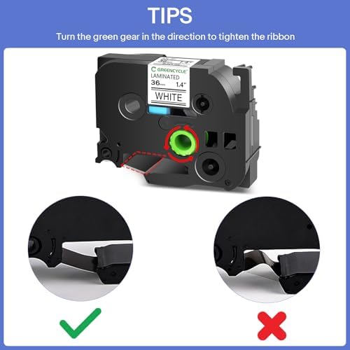 10 Pack TZe-261 36mm Label Tape Compatible for Brother Ptouch TZ-261 TZe261 - Image 5