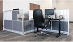 Workflow Modular Wall | Room Divider with Whiteboard, Sound Dampening, & Frosted Acrylic Panels | Expandable Office Partition for Privacy & Stability (53" x 70") - Image 7