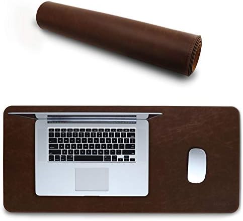 Londo Leather Extended Mouse Pad – Large Desk Mat for Office & Gaming, Smooth Writing Surface, Non-Slip Base, Durable & Stylish Workspace Accessory by Londo