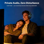 Earbay Wireless Headphones for TV, TV Headphones, Headphone for TV, No‑Delay Over‑Ear Wireless Headset for Seniors, 3 Audio Modes, with Transmitter Charging Base, Gifts for Parents/Elderly - Image 5