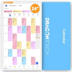 Dragon Touch 24 inch Digital Calendar Chore Chart – Interactive Touchscreen, Smart Family Planner, Hearth Display Desk Digital Calendar Best Gifts for Christmas, Wedding, Mom by DragonTouch