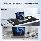 Dual Wireless Charging Mouse Pad, Magnetic 15W, Black - Image 7